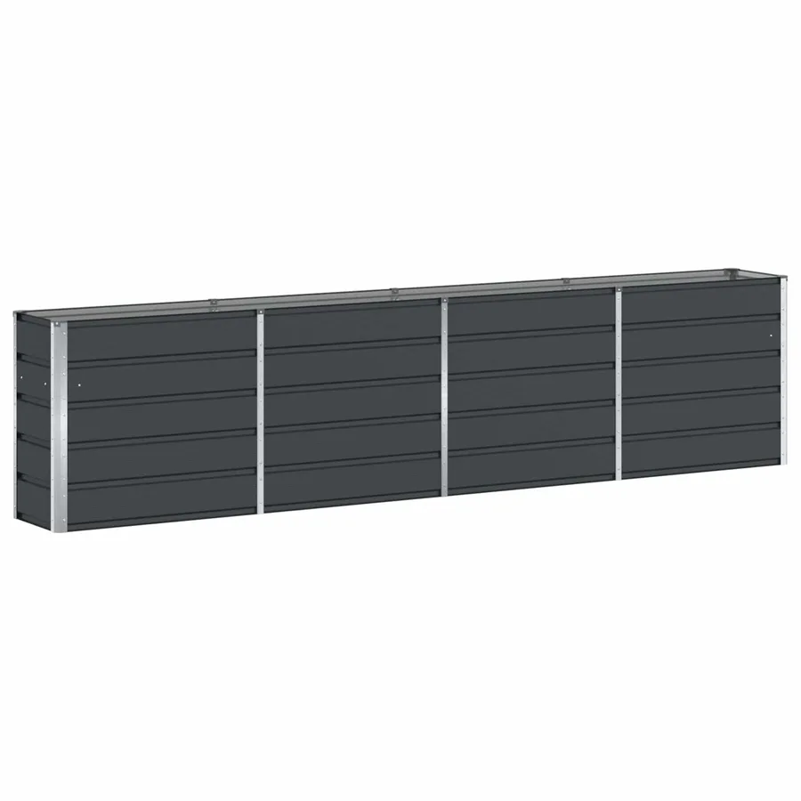 Jardinière Anthracite 320 x 40 x 75 cm Acier - 2