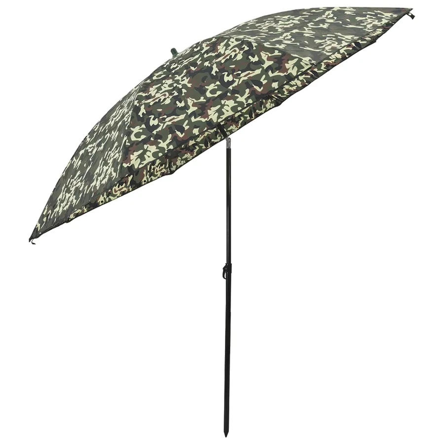 Umbrella de pêche Camouflage 220 x 185 cm Polyester Oxford - 4