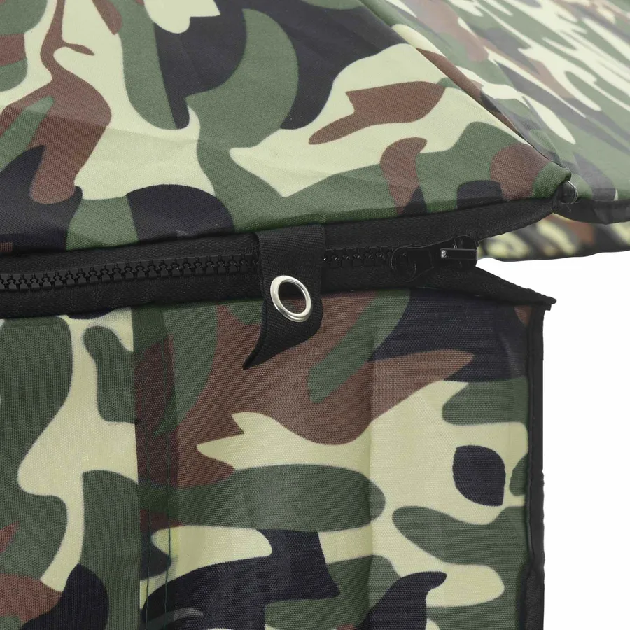 Umbrella de pêche Camouflage 220 x 185 cm Polyester Oxford - 7
