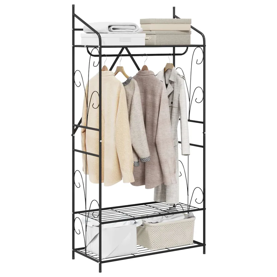 Armoire Ouverte Uni 78 x 36 x 158 cm - 3