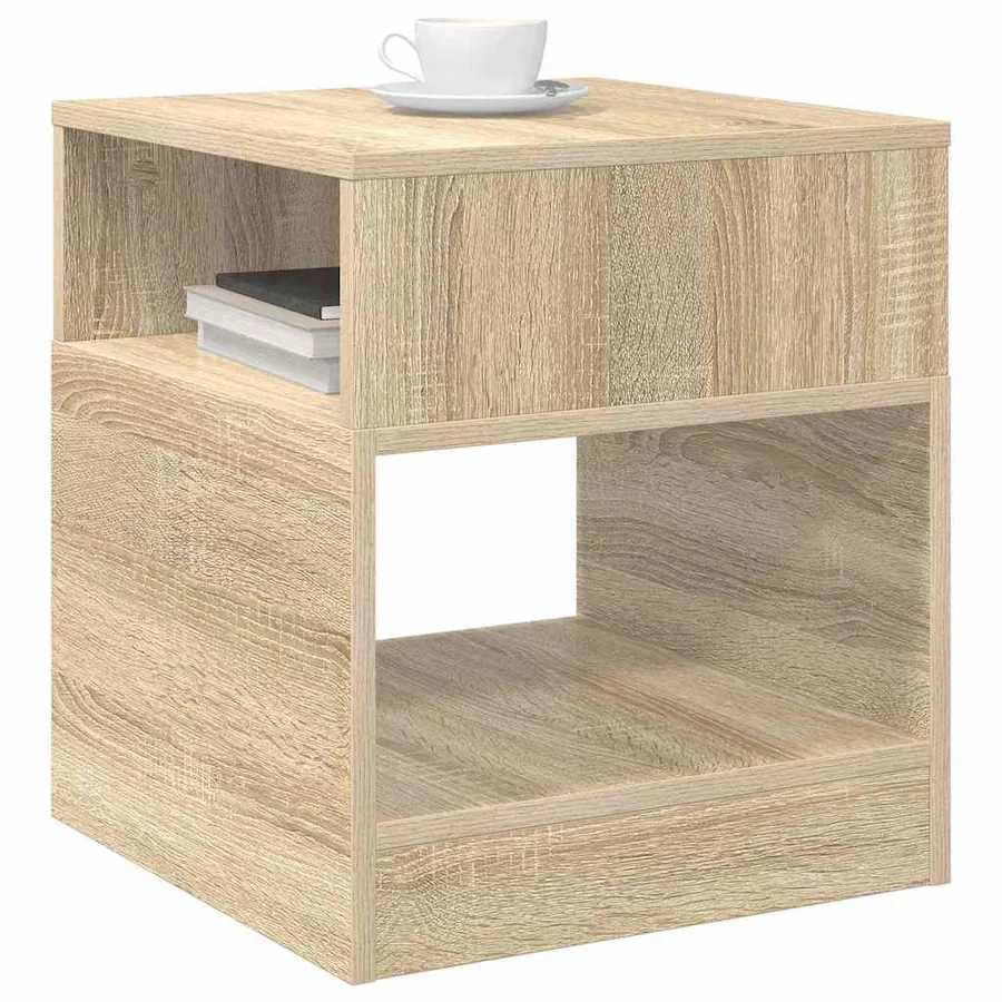 Table d'appoint 2 pcs Chêne Sonoma 40,5 x 40 x 45 cm - 3