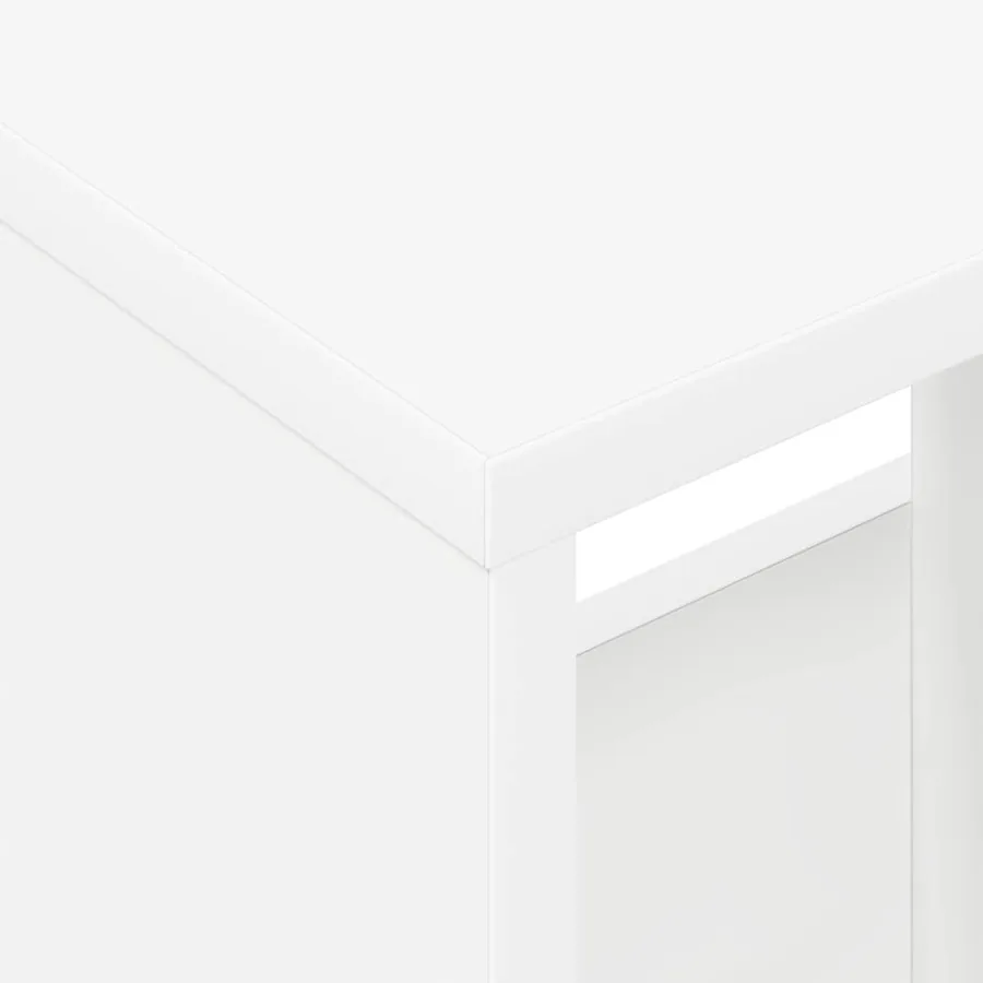 Étagère à magazines 2 pcs Blanc 35 x 30 x 45 cm - 10