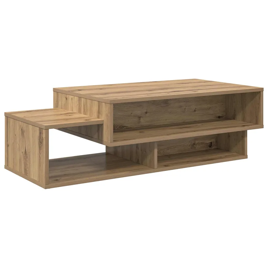 Table basse Chêne artisanal 105 x 50 x 32,5 cm - 2
