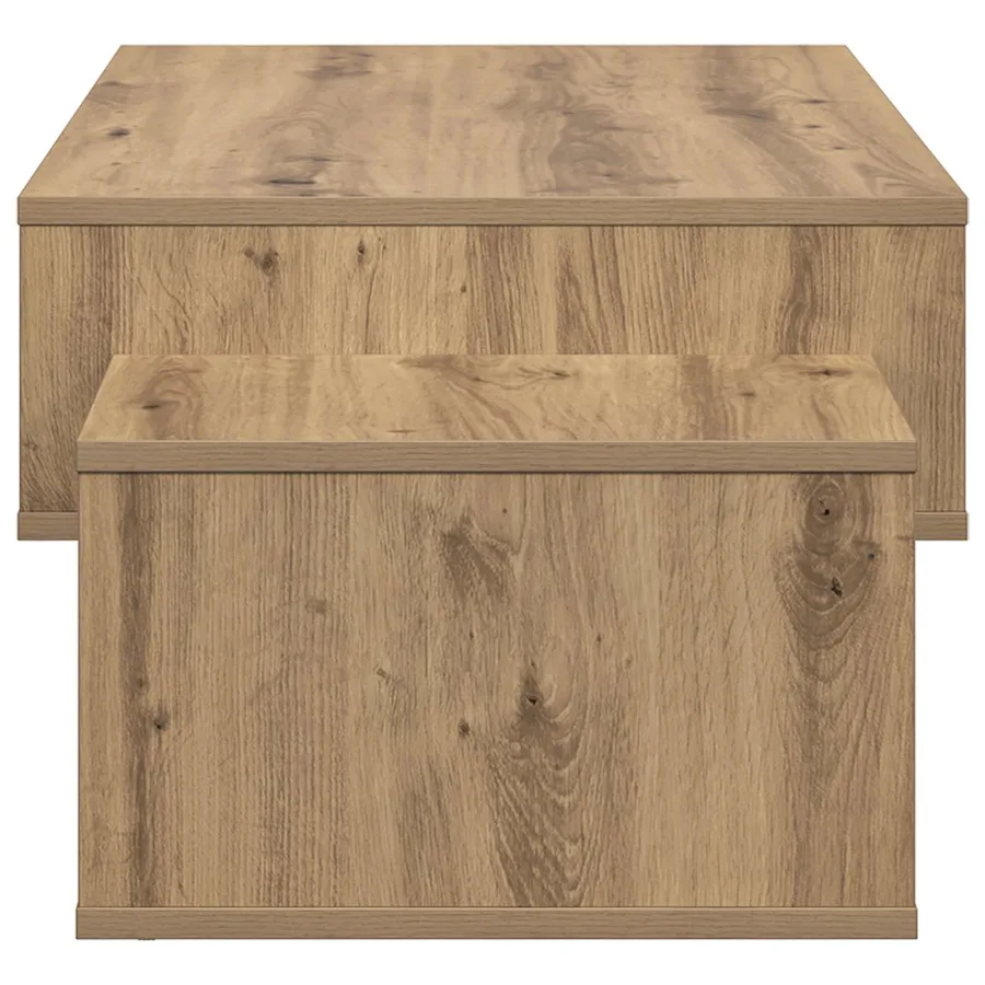 Table basse Chêne artisanal 105 x 50 x 32,5 cm - 6