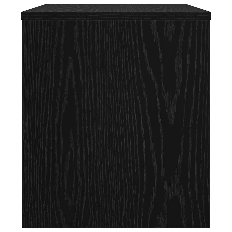 Meuble TV Chêne noir 60 x 35 x 40 cm Bois d'ingénierie - 6