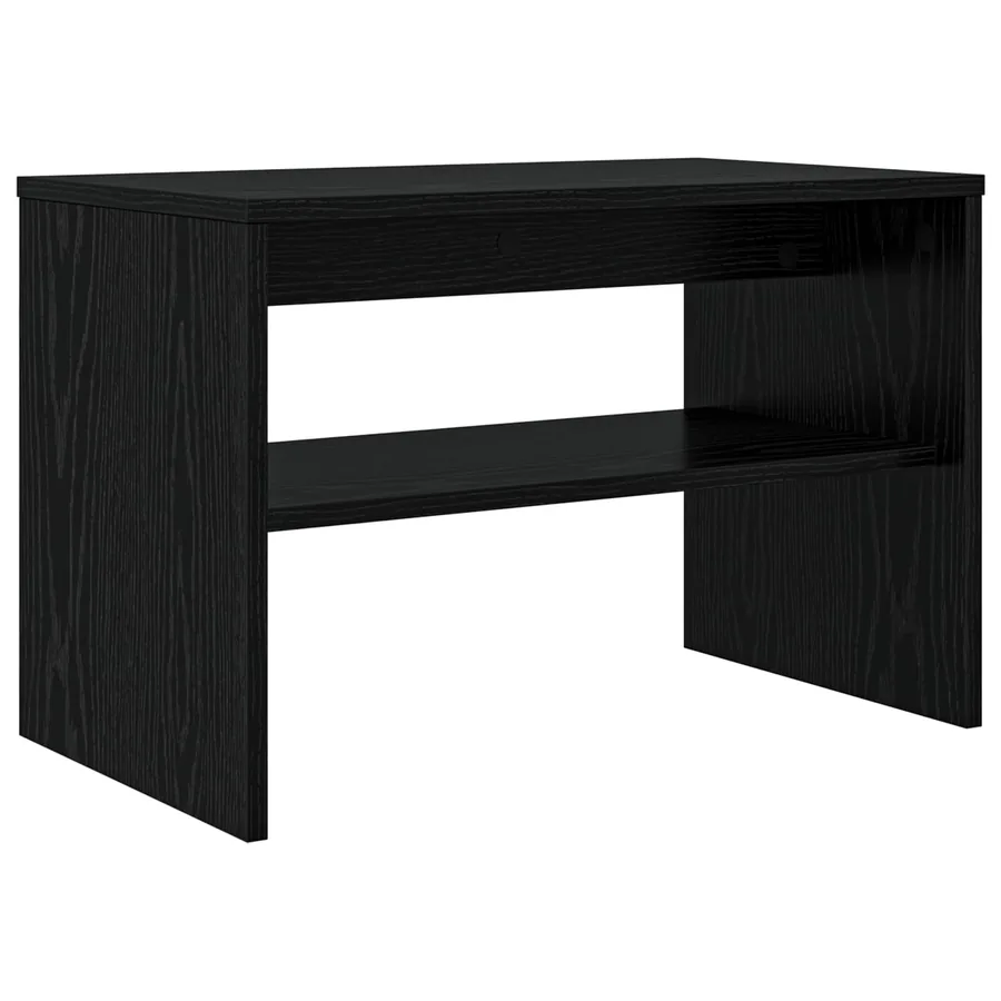 Meuble TV Chêne noir 60 x 35 x 40 cm Bois d'ingénierie - 7