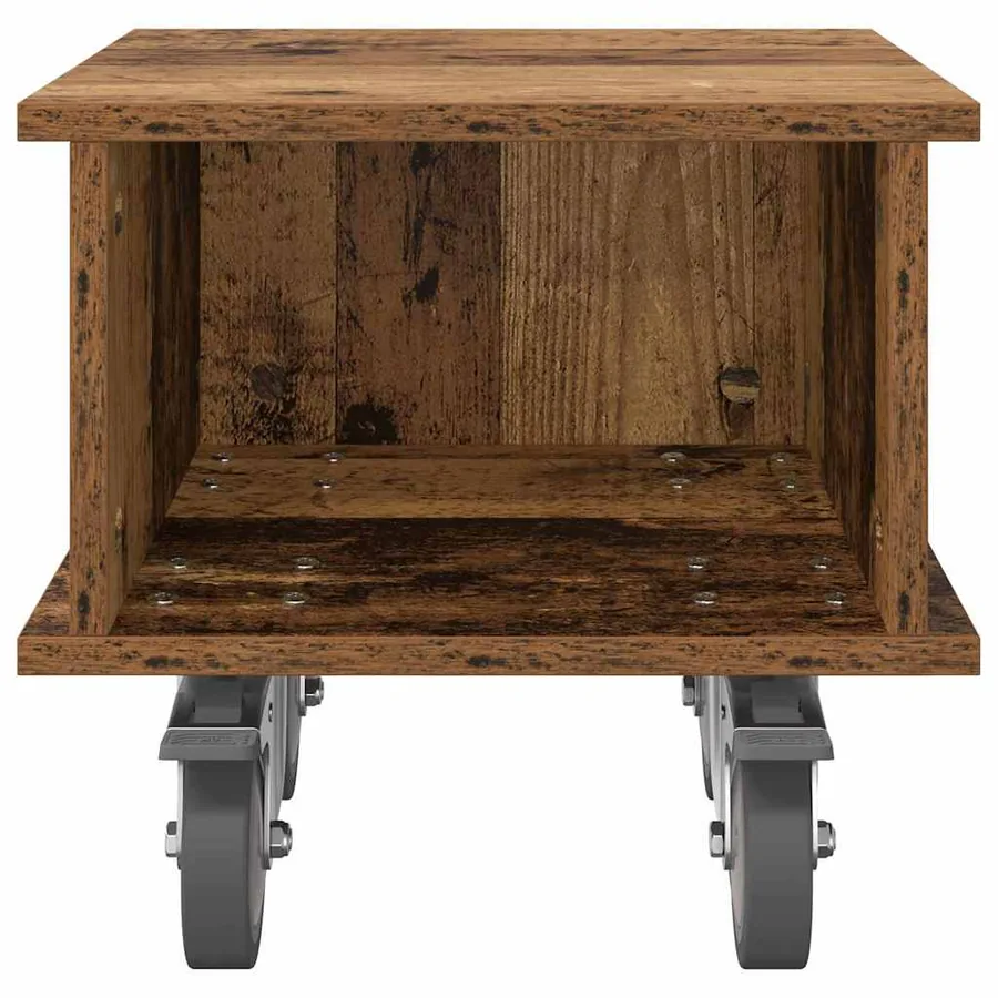 Meuble TV Bois ancien 37 x 35 x 35 cm Bois d'ingénierie - 5