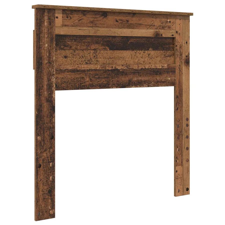 Cadre de lit Bois ancien 90 x 190 cm Bois d'ingénierie - 6