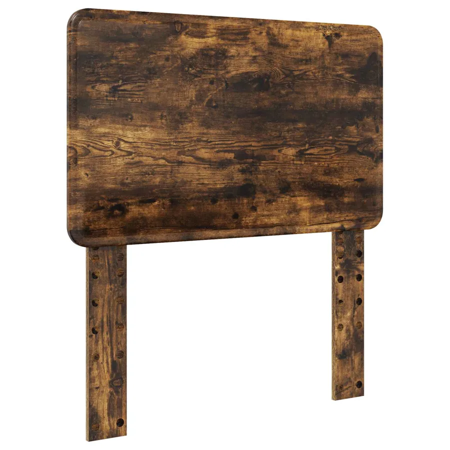 Cadre de lit Chêne fumé 90 x 190 cm Bois d'ingénierie - 6