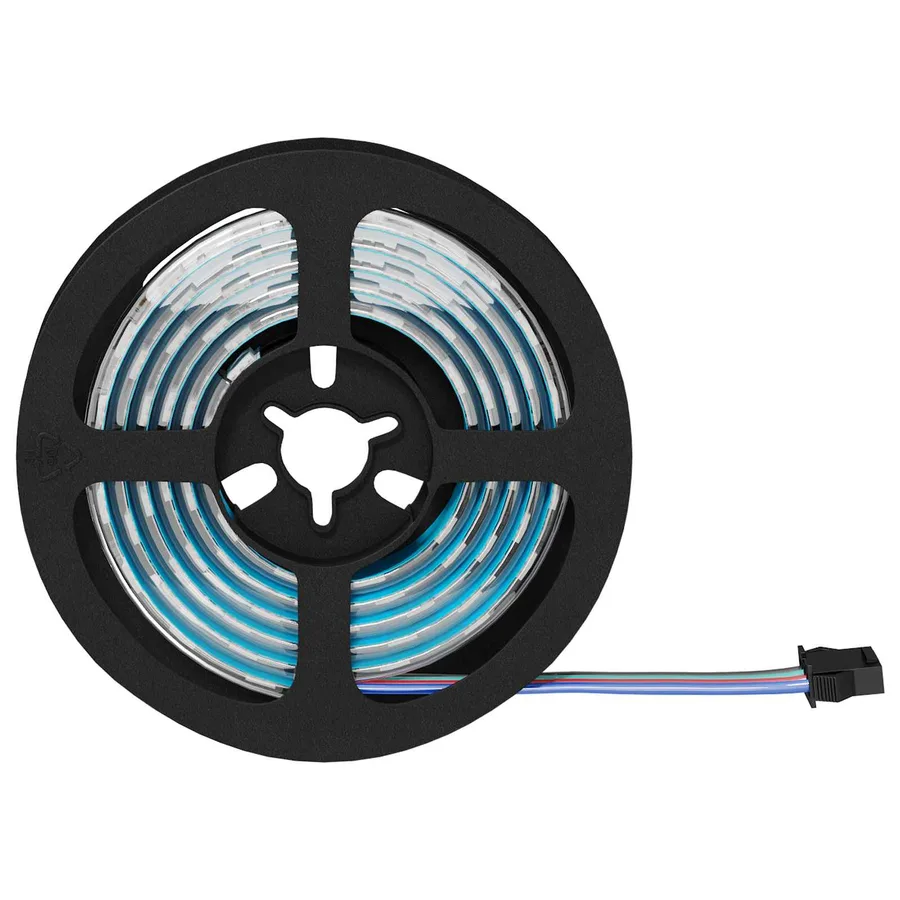 Bande LED 2 pcs Noir et Transparent 950 mm Cuivre et plastique - 3