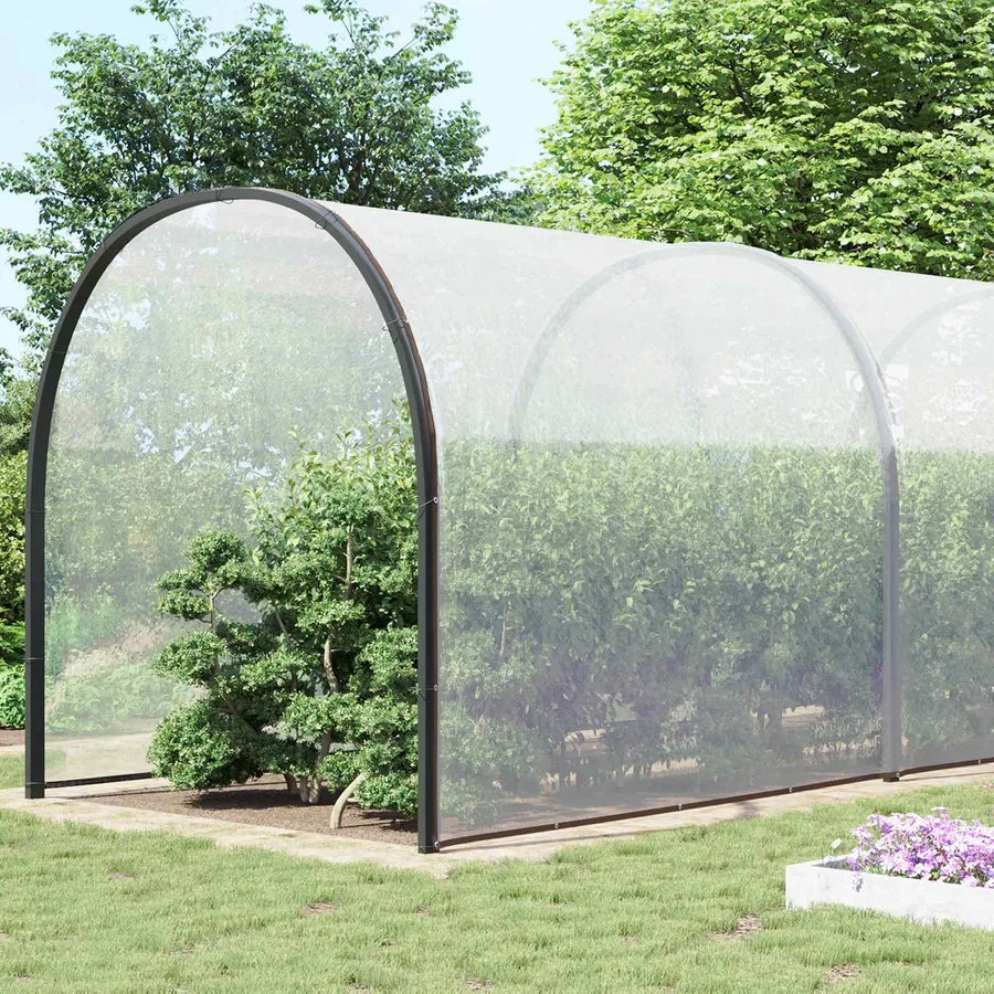 Couverture pour plantes Transparent 12 x 12 m PE - 3