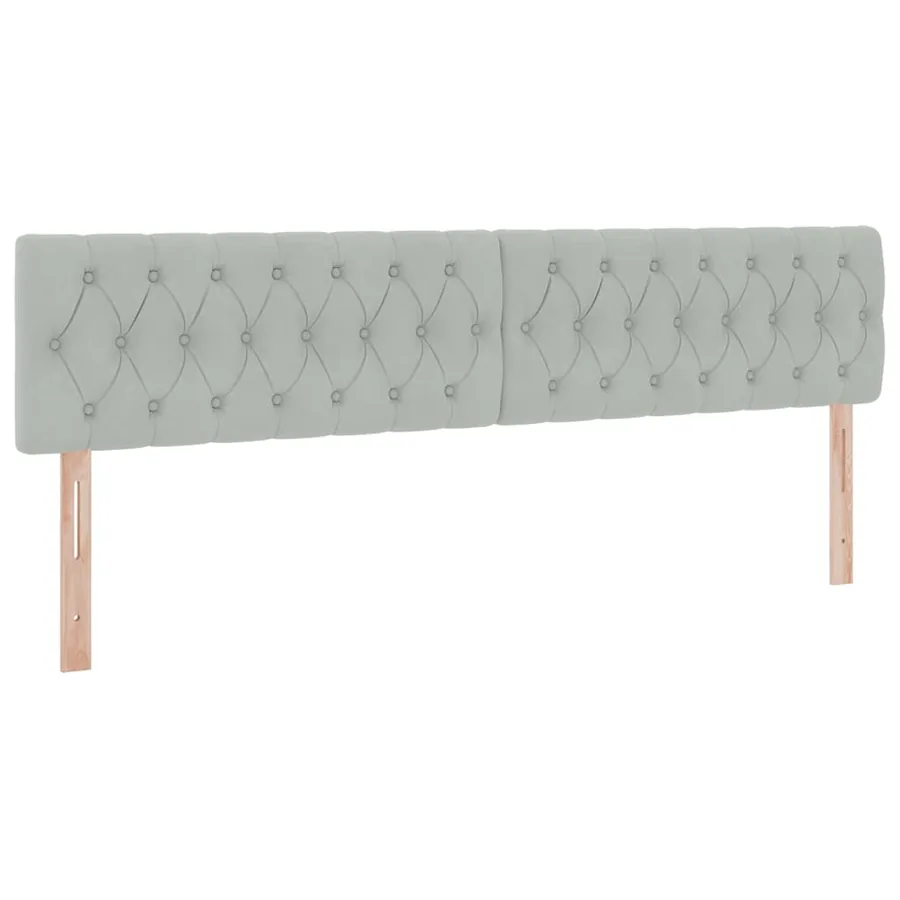 Lit de rangement LED avec matelas Gris clair 200 x 200 cm - 10