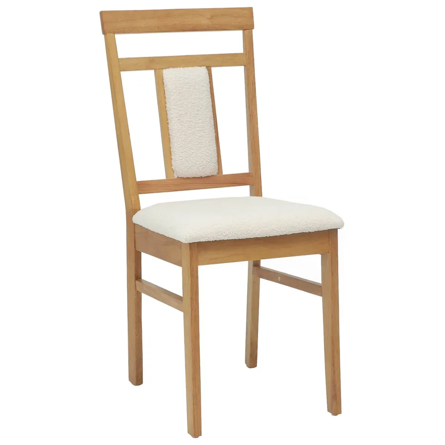 Chaise de salle à manger 2 pcs Naturel et clair - 4