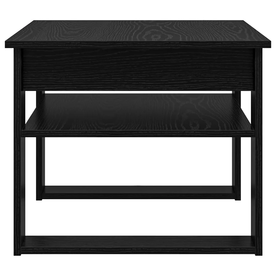 Table basse Chêne noir 64 x 54 x 44 cm Bois d'ingénierie - 6