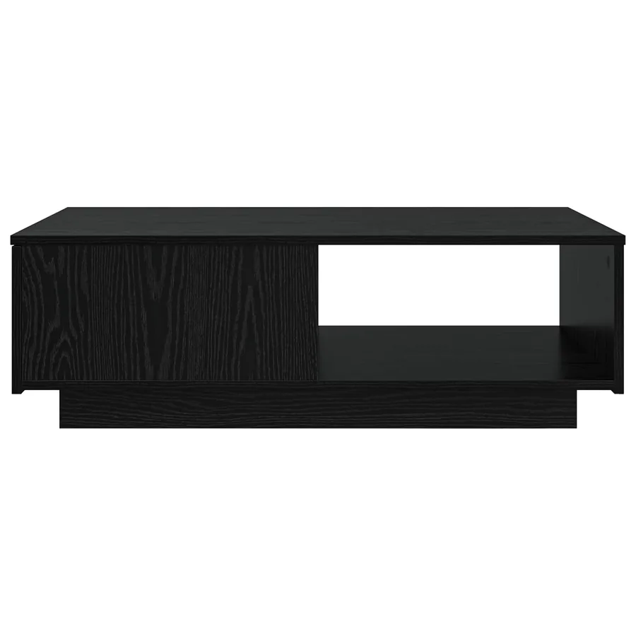 Table basse Chêne noir 95 x 55 x 31 cm Bois d'ingénierie - 6
