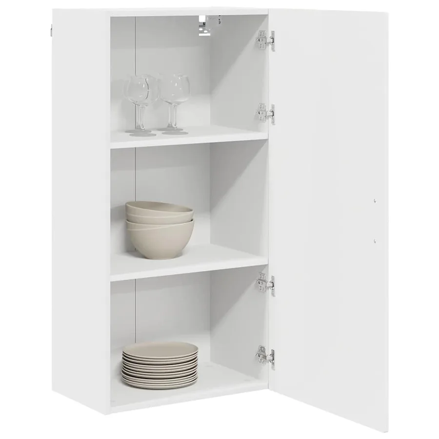Meuble mural PORTO Blanc brillant 50 x 31 x 100 cm - 3