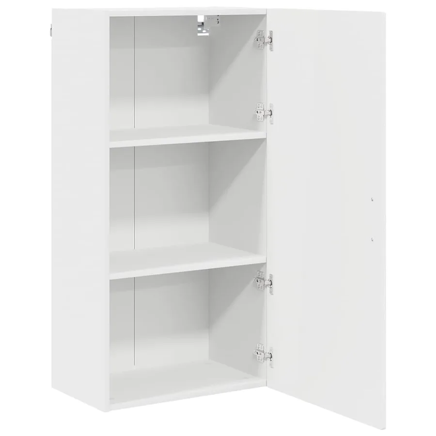 Meuble mural PORTO Blanc brillant 50 x 31 x 100 cm - 5