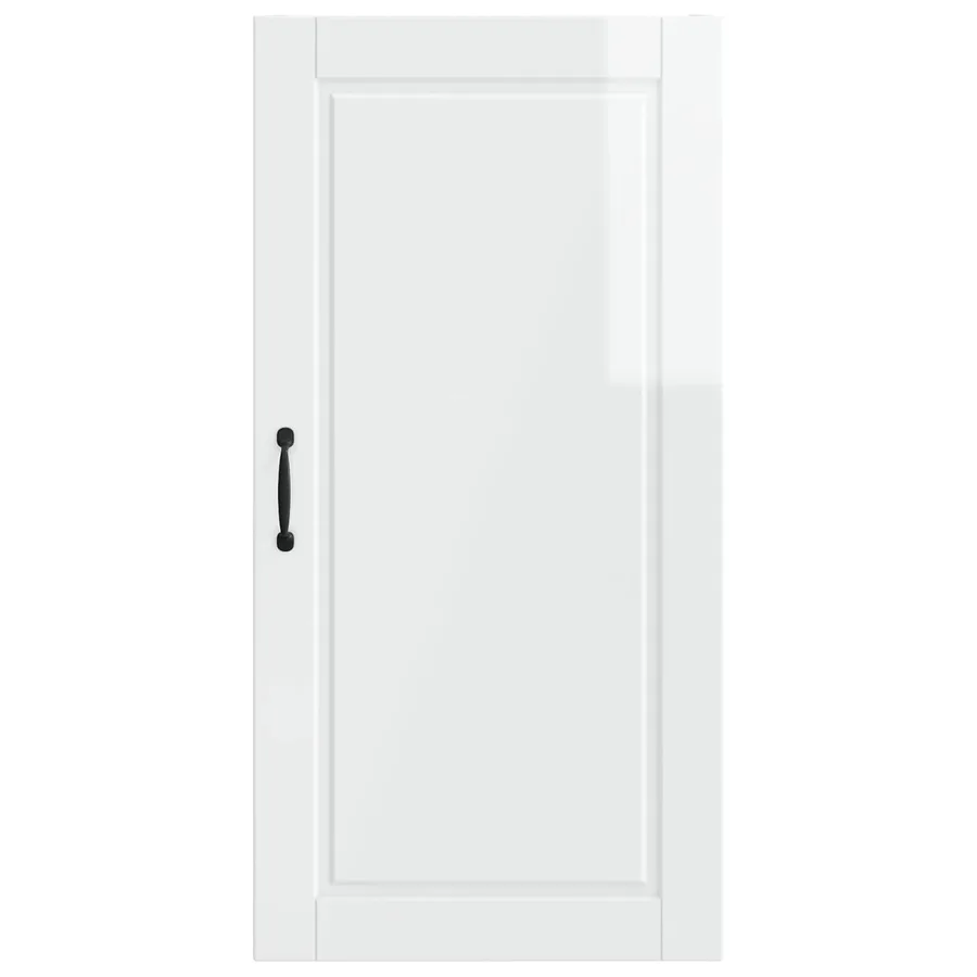 Meuble mural PORTO Blanc brillant 50 x 31 x 100 cm - 6