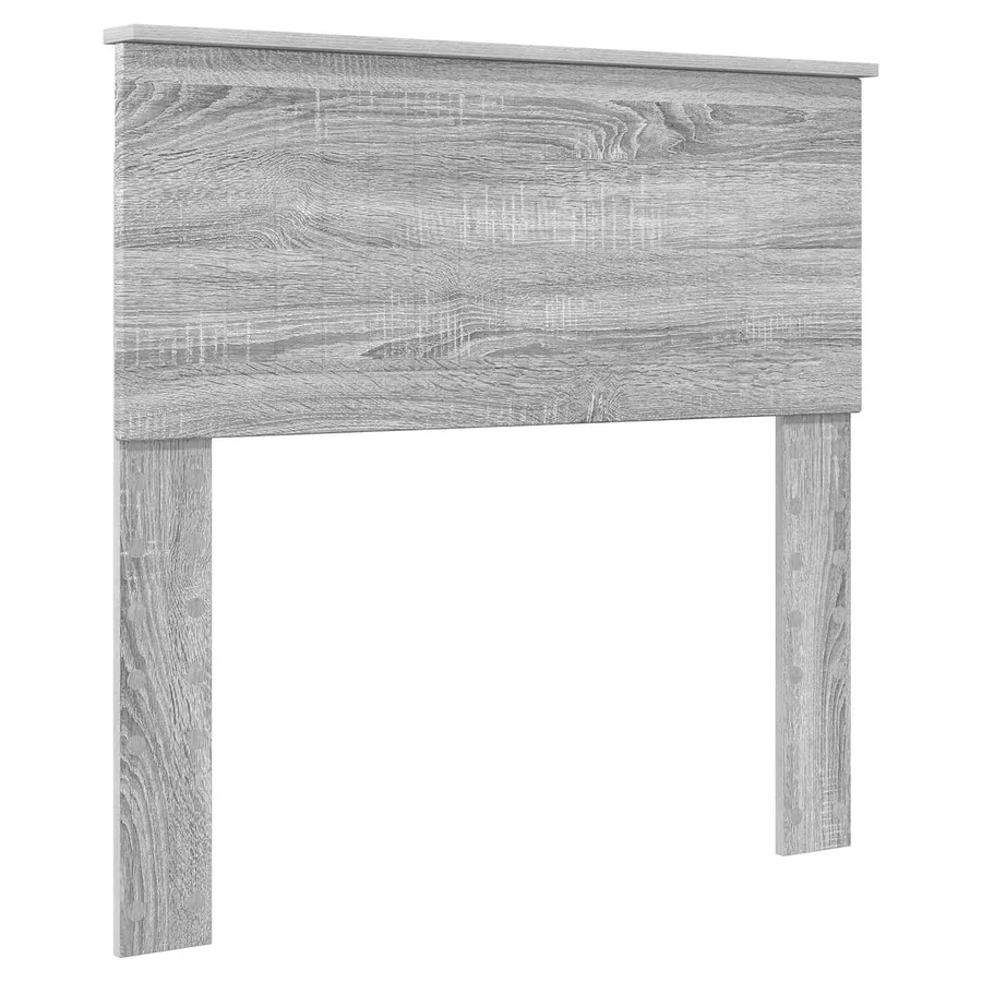 Cadre de lit Gris Sonoma 90 x 190 cm Bois Ingénierie - 7