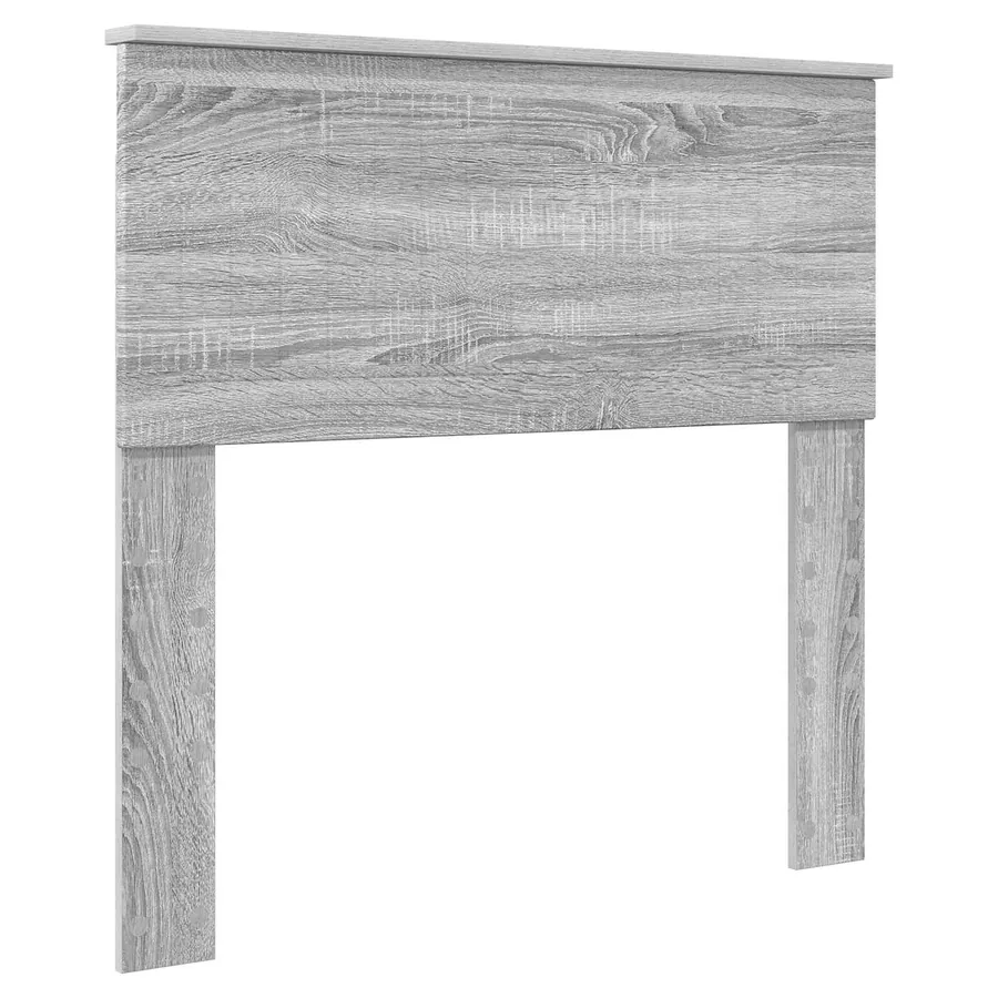 Lit de Rangement Gris Sonoma 90 x 200 cm Bois d'ingénierie - 7