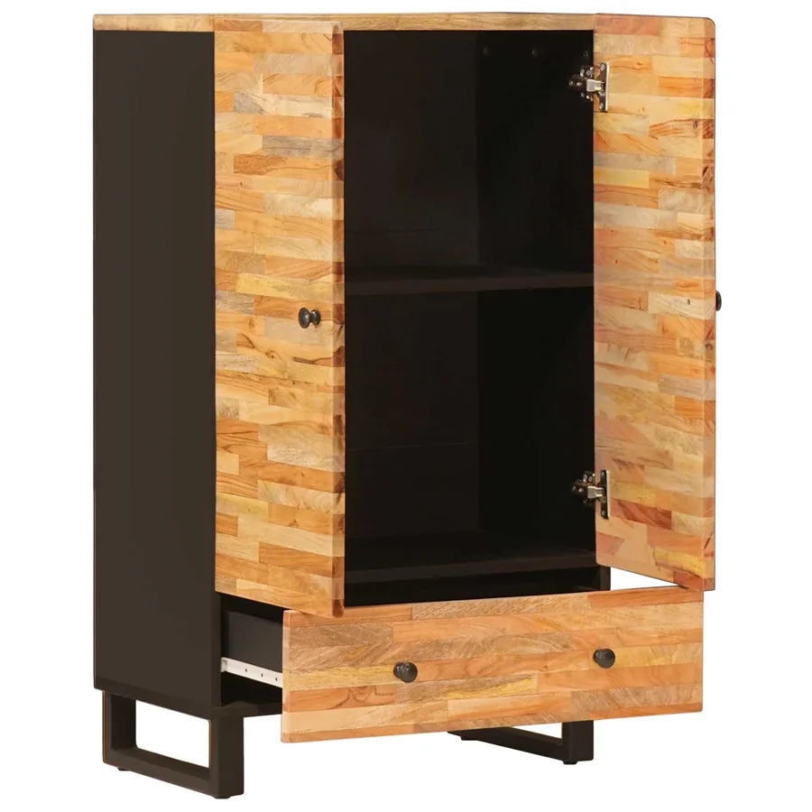 Buffet de Rangement avec stockage Marron 60 x 33 x 100 cm - 2