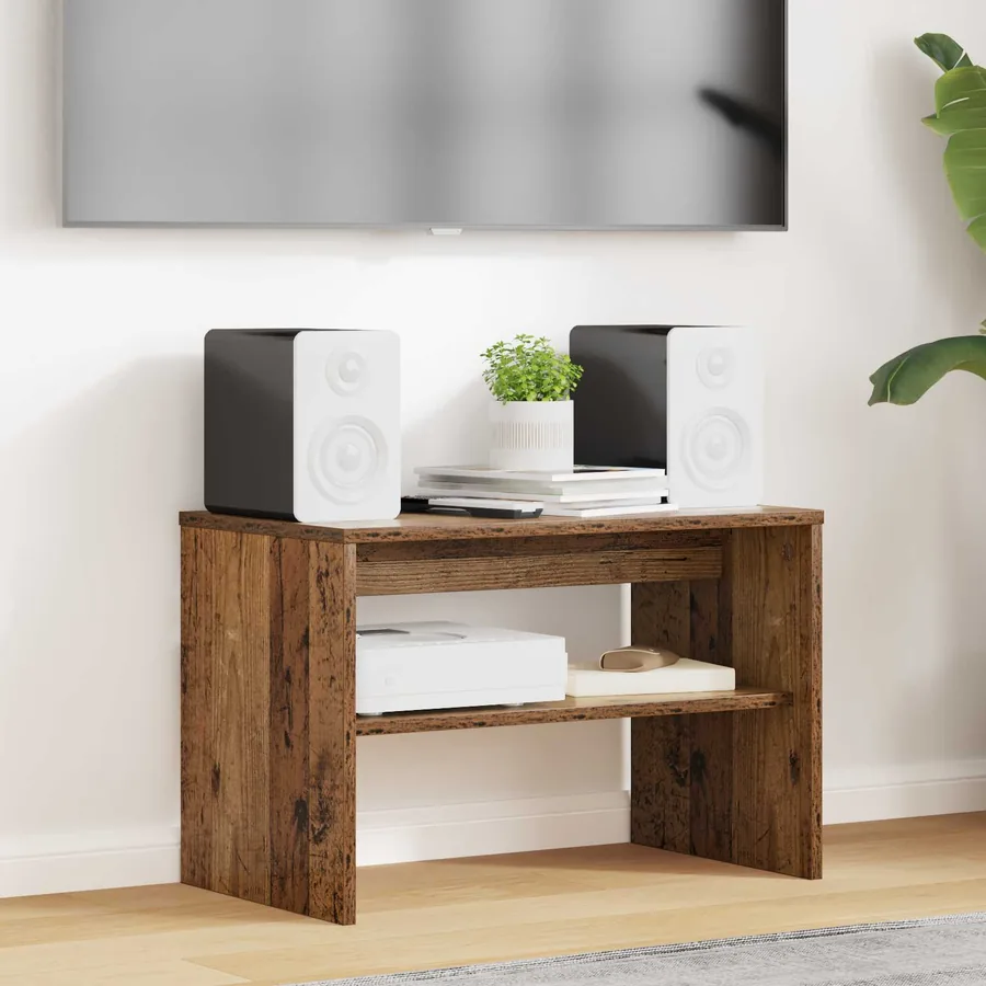 Meuble TV Bois ancien 60 x 35 x 40 cm Bois d'ingénierie