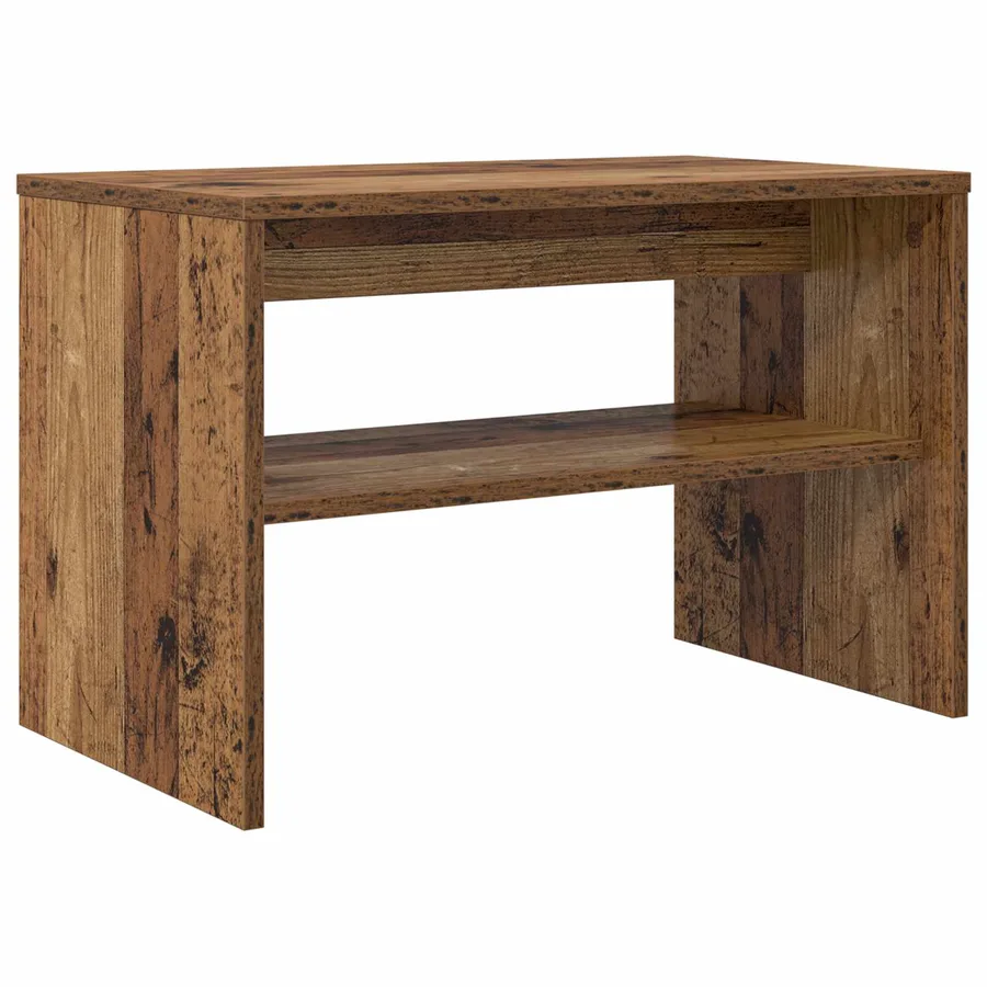 Meuble TV Bois ancien 60 x 35 x 40 cm Bois d'ingénierie - 2