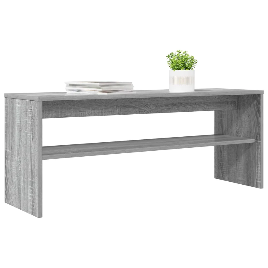 Meuble TV Gris Sonoma 100 x 30 x 40 cm Bois d'ingénierie - 3