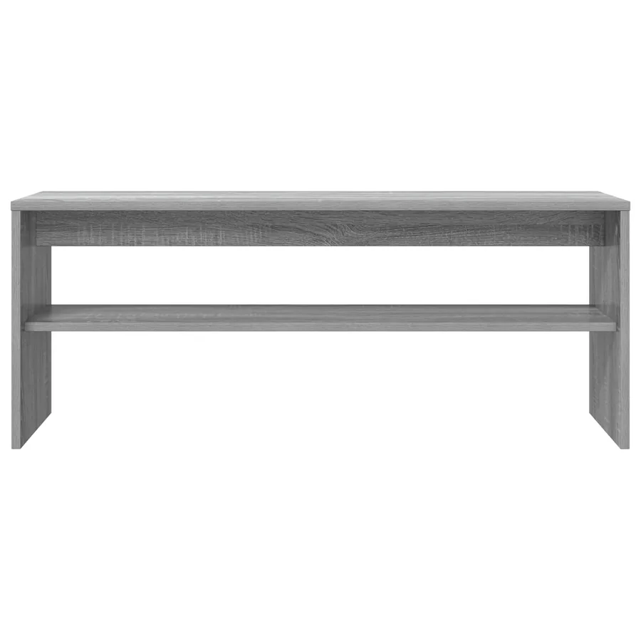 Meuble TV Gris Sonoma 100 x 30 x 40 cm Bois d'ingénierie - 5