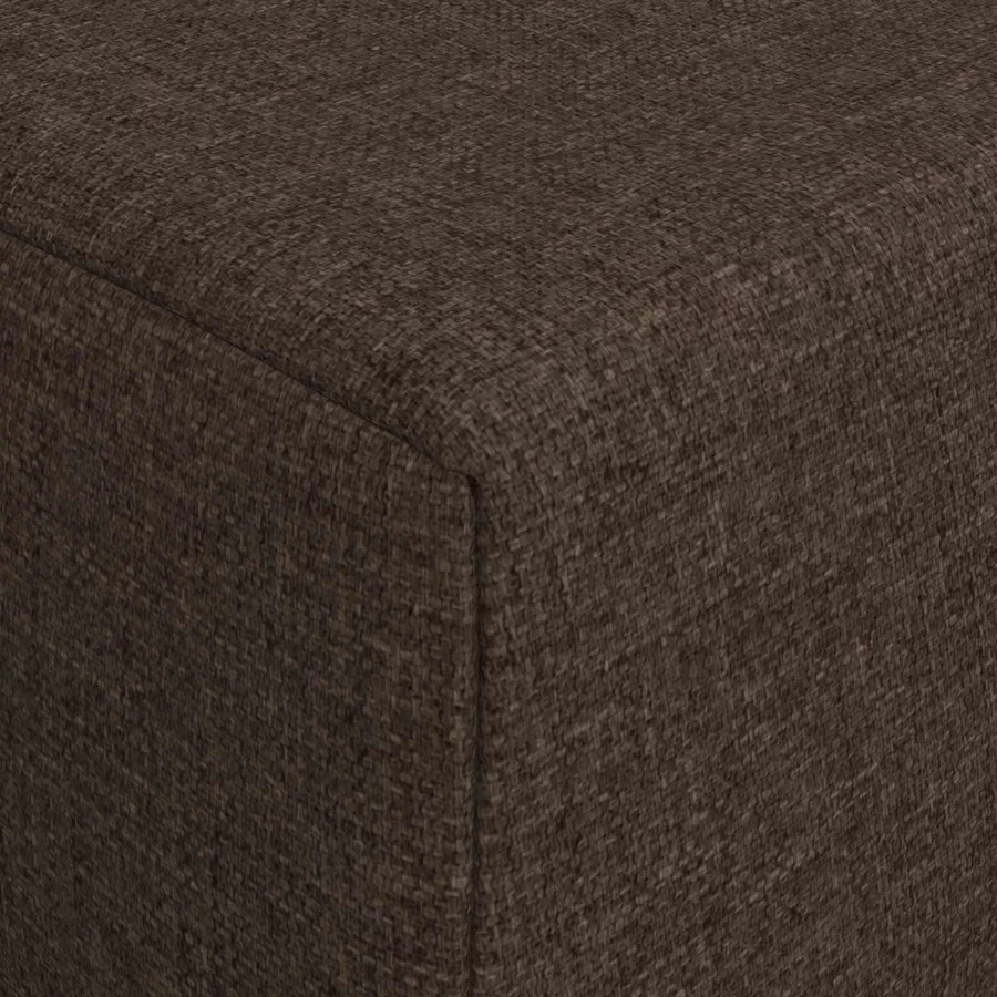 Canapé-lit pliable Taupe 120 x 60 x 49 cm Tissu - 6