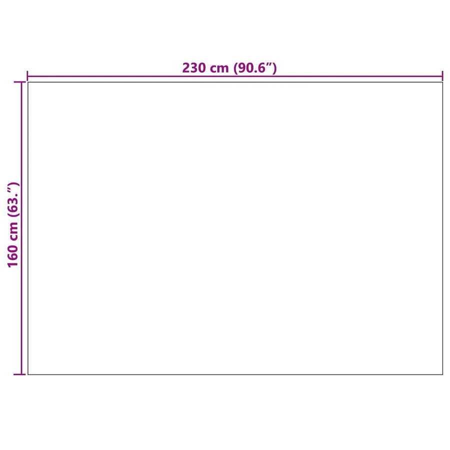 Tapis de surface GALATI Gris 230 x 160 cm Polyester - 8