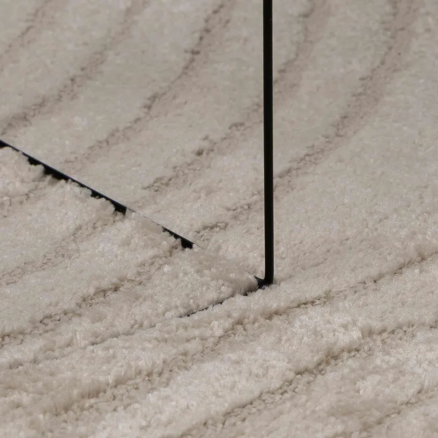 Tapis de surface GALATI Beige 280 x 200 cm Polyester - 6