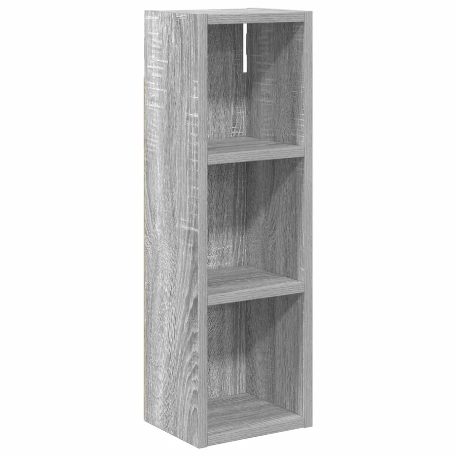 Armoire murale de salle de bain Gris Sonoma 20 x 16 x 62,5 cm - 2
