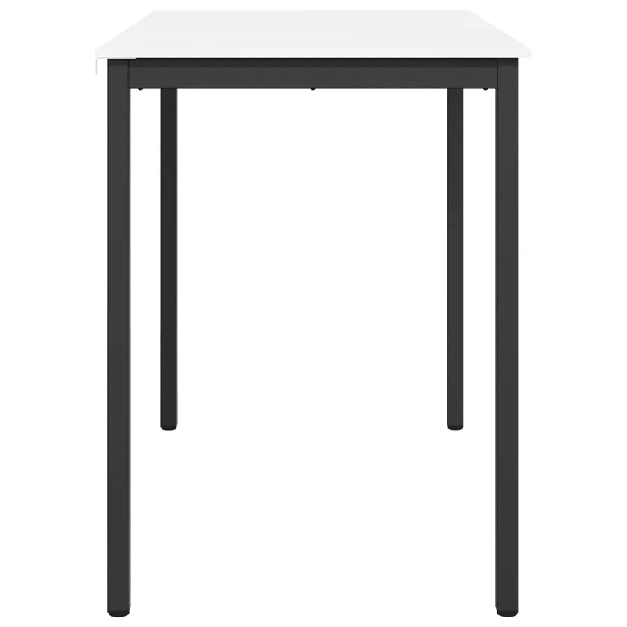 Table de bar Blanc 140 x 80 x 105 cm Bois de pin massif - 6