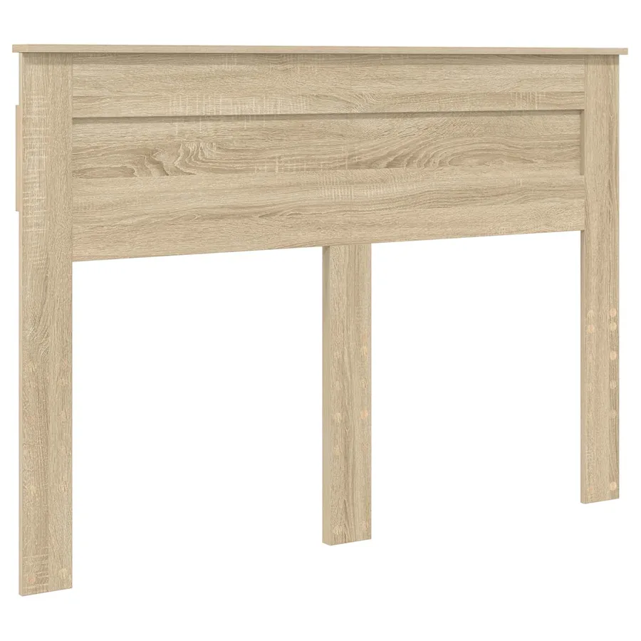 Cadre de lit Chêne Sonoma 150 x 200 cm Bois d'ingénierie - 7