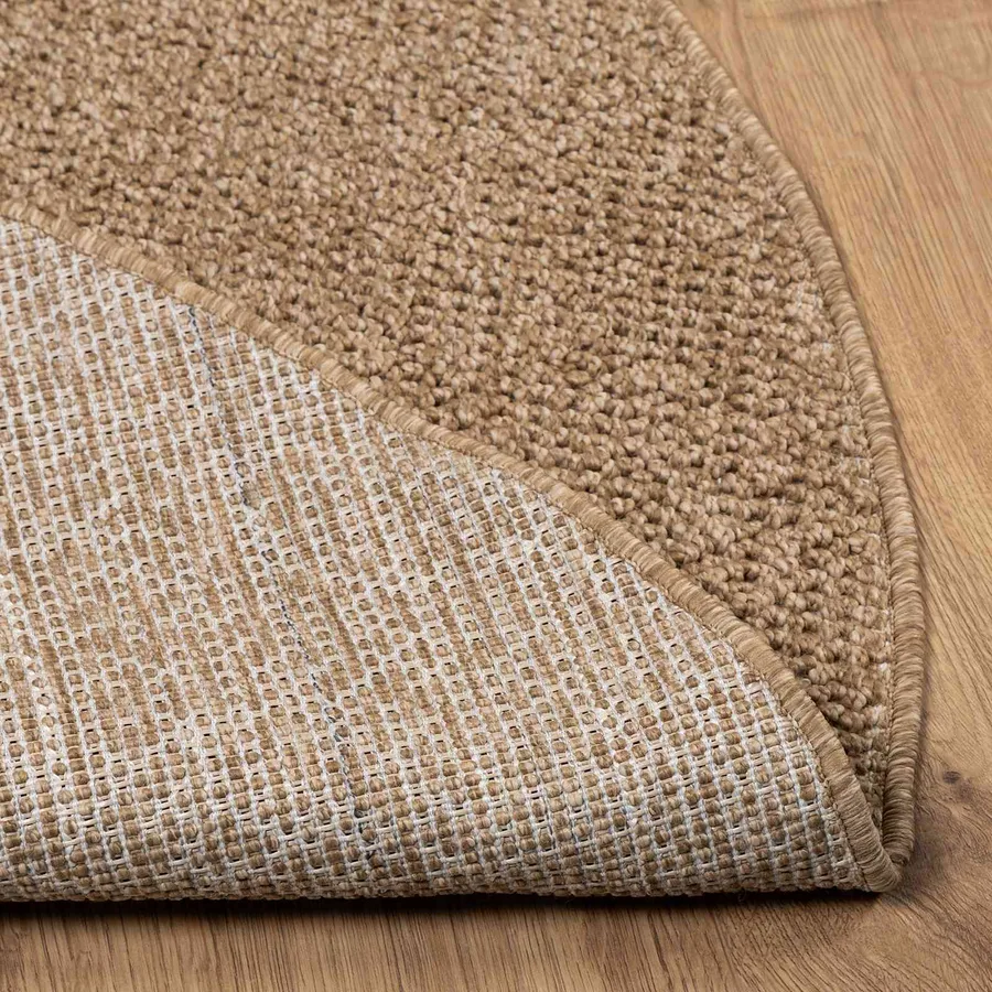 Tapis de surface Rond AGIRA Naturel Ø 160 CM Polyester - 2