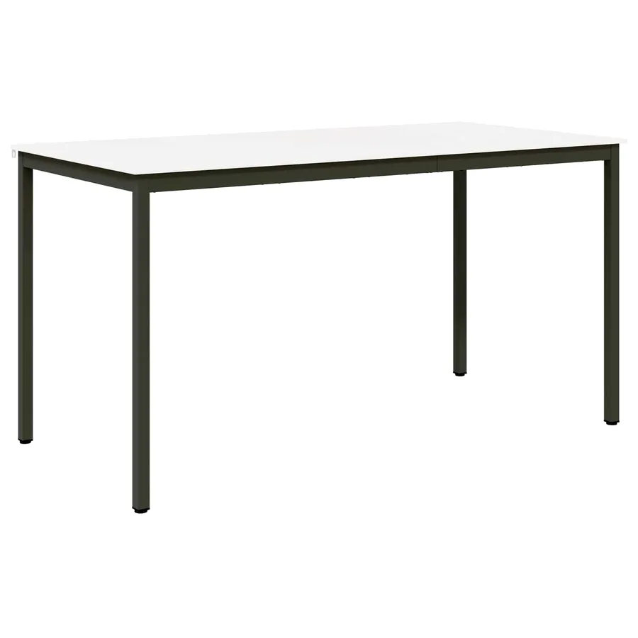 Table de bar Blanc 200 x 100 x 105 cm Bois de pin massif - 2