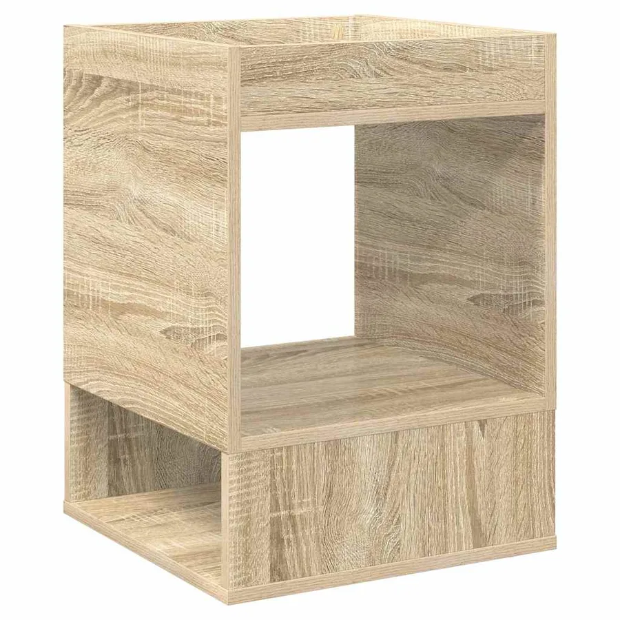 Table d'appoint Chêne Sonoma 40 x 40 x 56 cm Bois d'ingénierie - 2