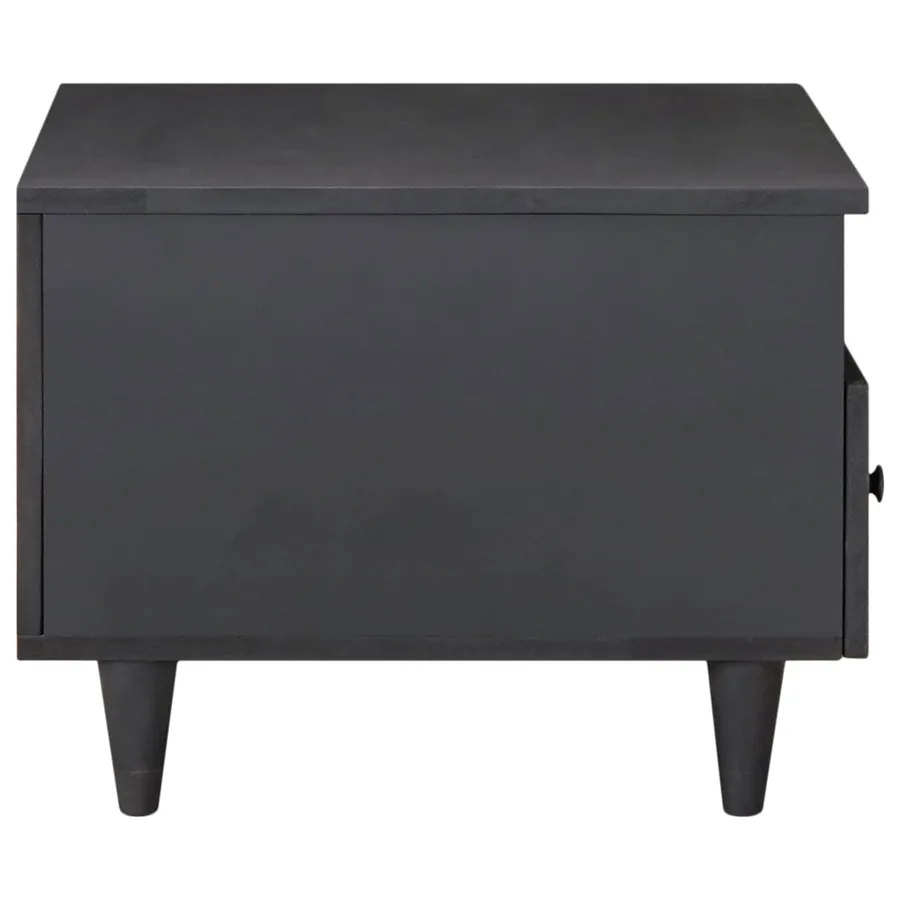 Table basse Multicolore 80 x 54 x 40 cm Bois de mangue massif - 4