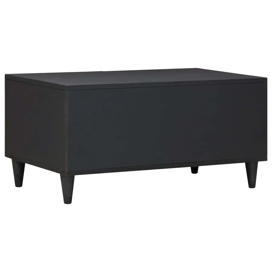 Table basse Multicolore 80 x 50 x 40 cm Bois de mangue massif - 5