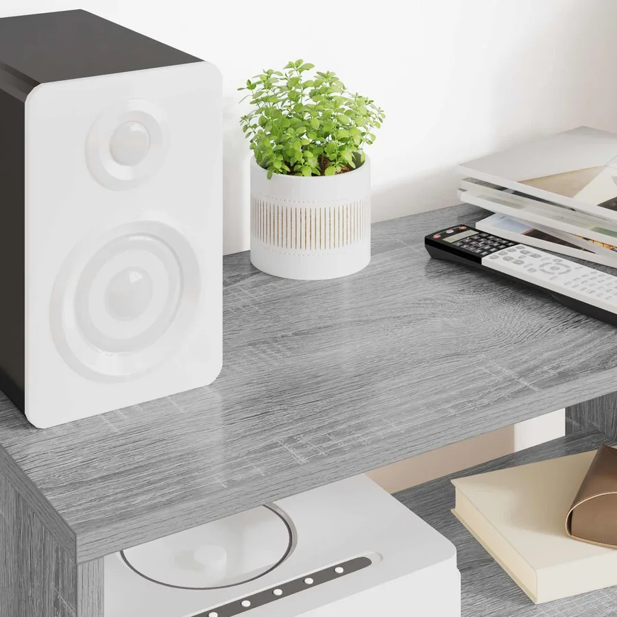Meuble TV Gris Sonoma 60 x 30 x 40 cm Bois d'ingénierie - 4