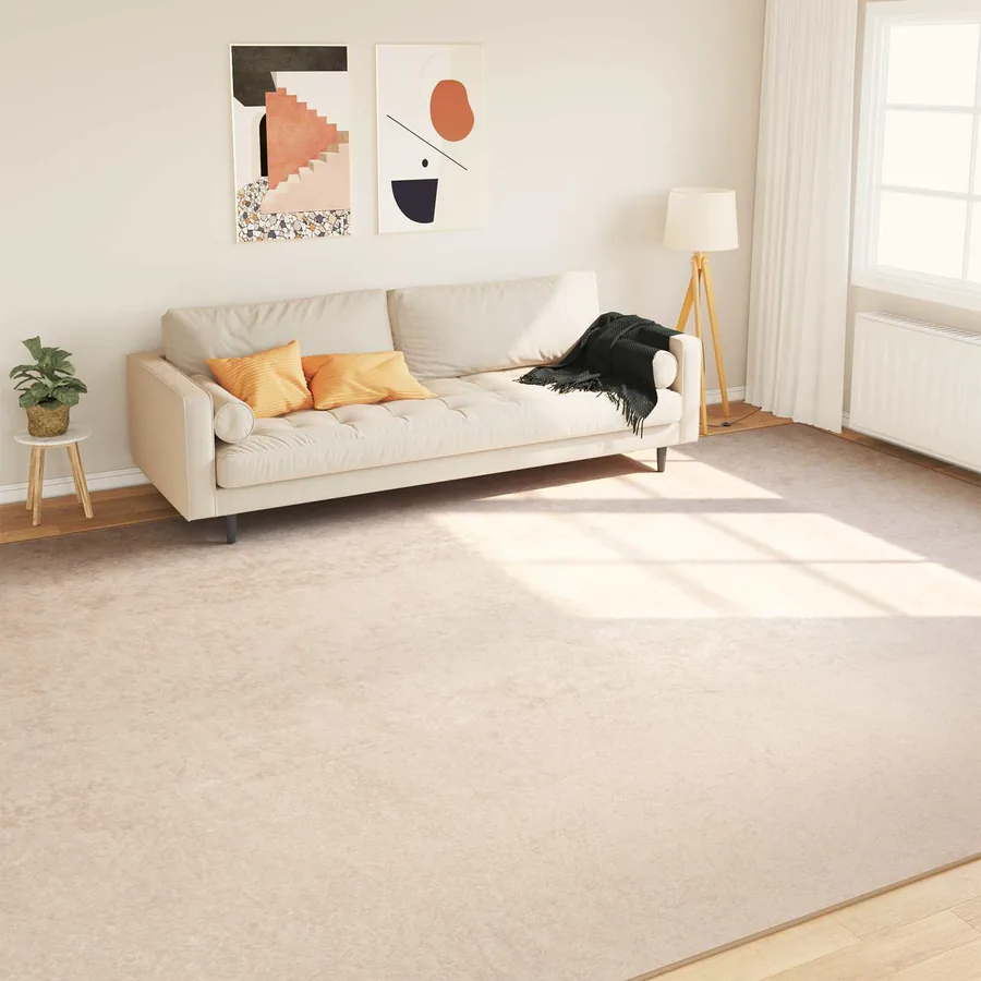 Coureur de Tapis MARSA Crème 300 x 400 cm Polyester et PVC