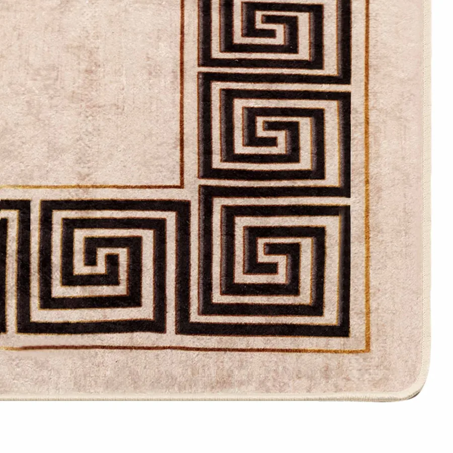 Coureur de Tapis MARSA Noir 80 x 450 cm Polyester et PVC - 5