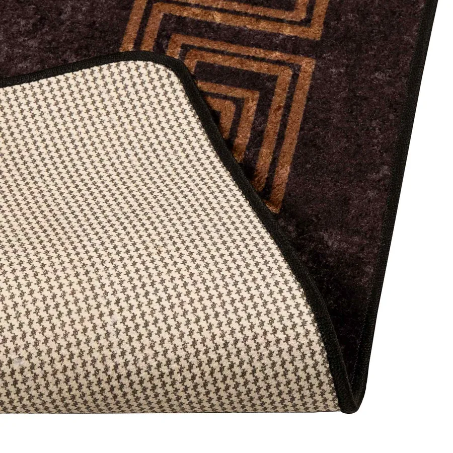 Coureur de Tapis MARSA Noir 80 x 450 cm Polyester et PVC - 4