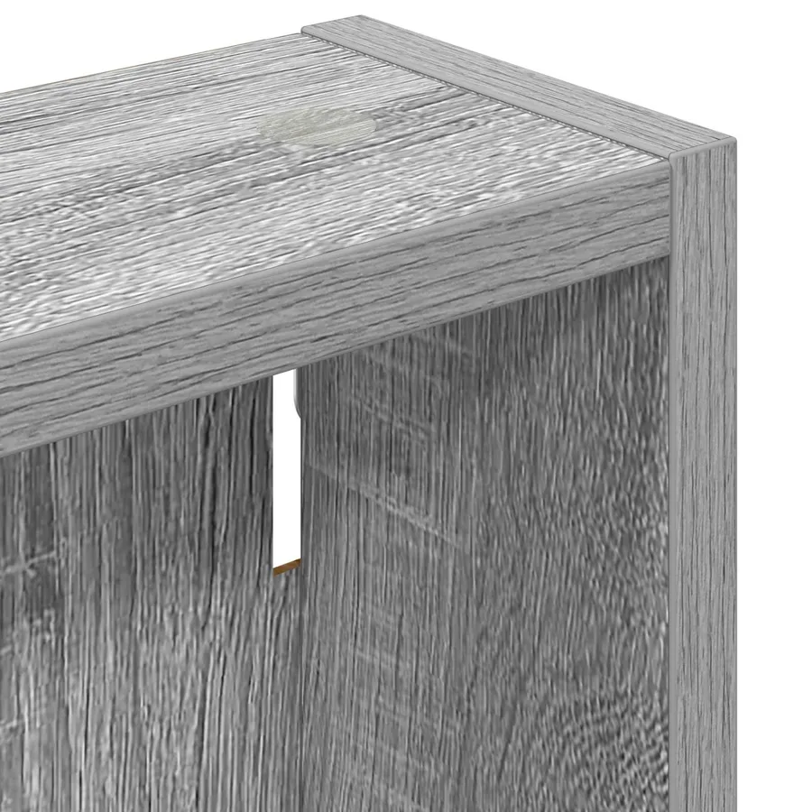 Armoire murale de salle de bain Gris Sonoma 40 x 10 x 50 cm - 9