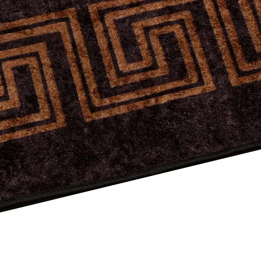 Coureur de Tapis MARSA Noir 100 x 150 cm Polyester et PVC - 3