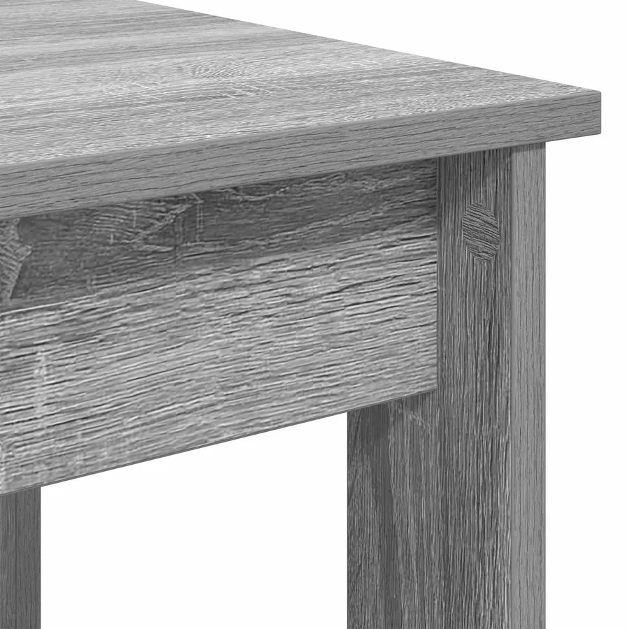 Ensemble de tables basses 2 pcs Gris Sonoma Bois d'ingénierie - 11