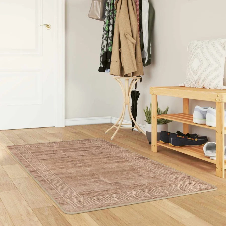 Coureur de Tapis MARSA Blanc 80 x 200 cm Polyester et PVC
