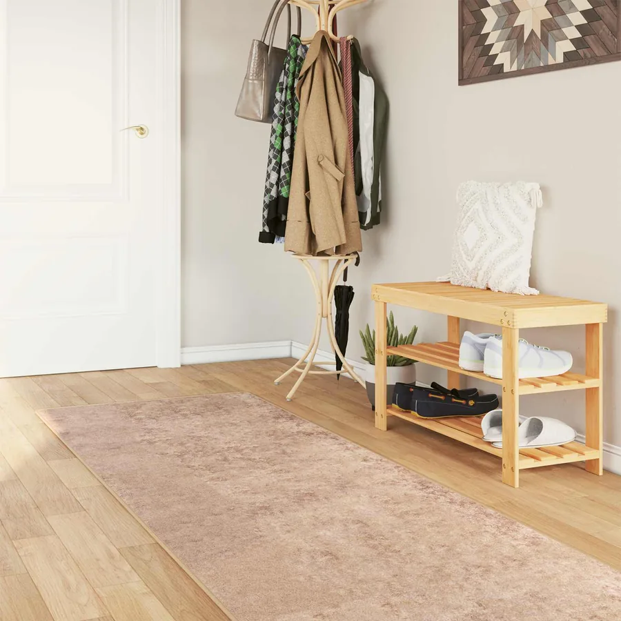 Coureur de Tapis MARSA Sable 80 x 450 cm Polyester et PVC