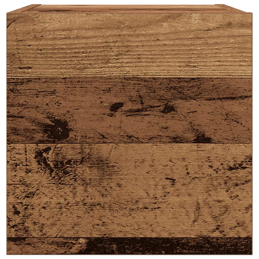 Meuble TV mural Bois ancien 30,5 x 30 x 30 cm Bois d'ingénierie - 6